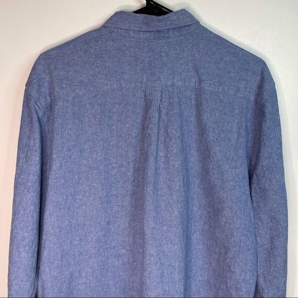 Bruno Linen Button Down Shirt - Picture 6 of 7